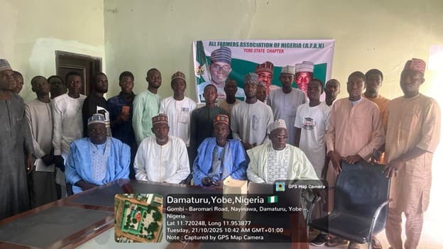 Yobe farmer group photograph