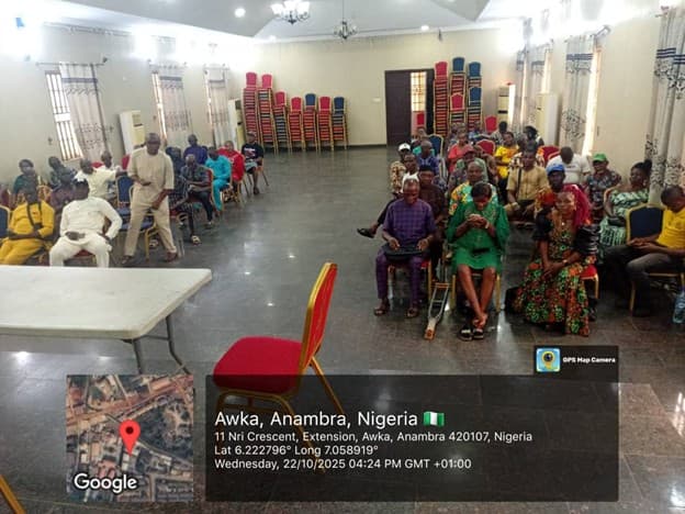 Anambra farmer training hall