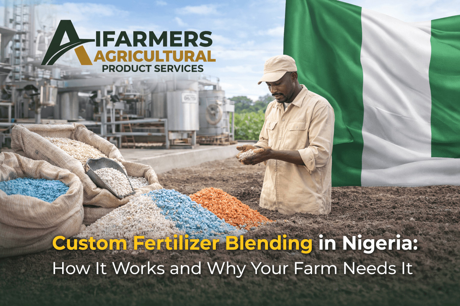Custom Fertilizer Blending in Nigeria: How It Works and Why Your Farm Needs It