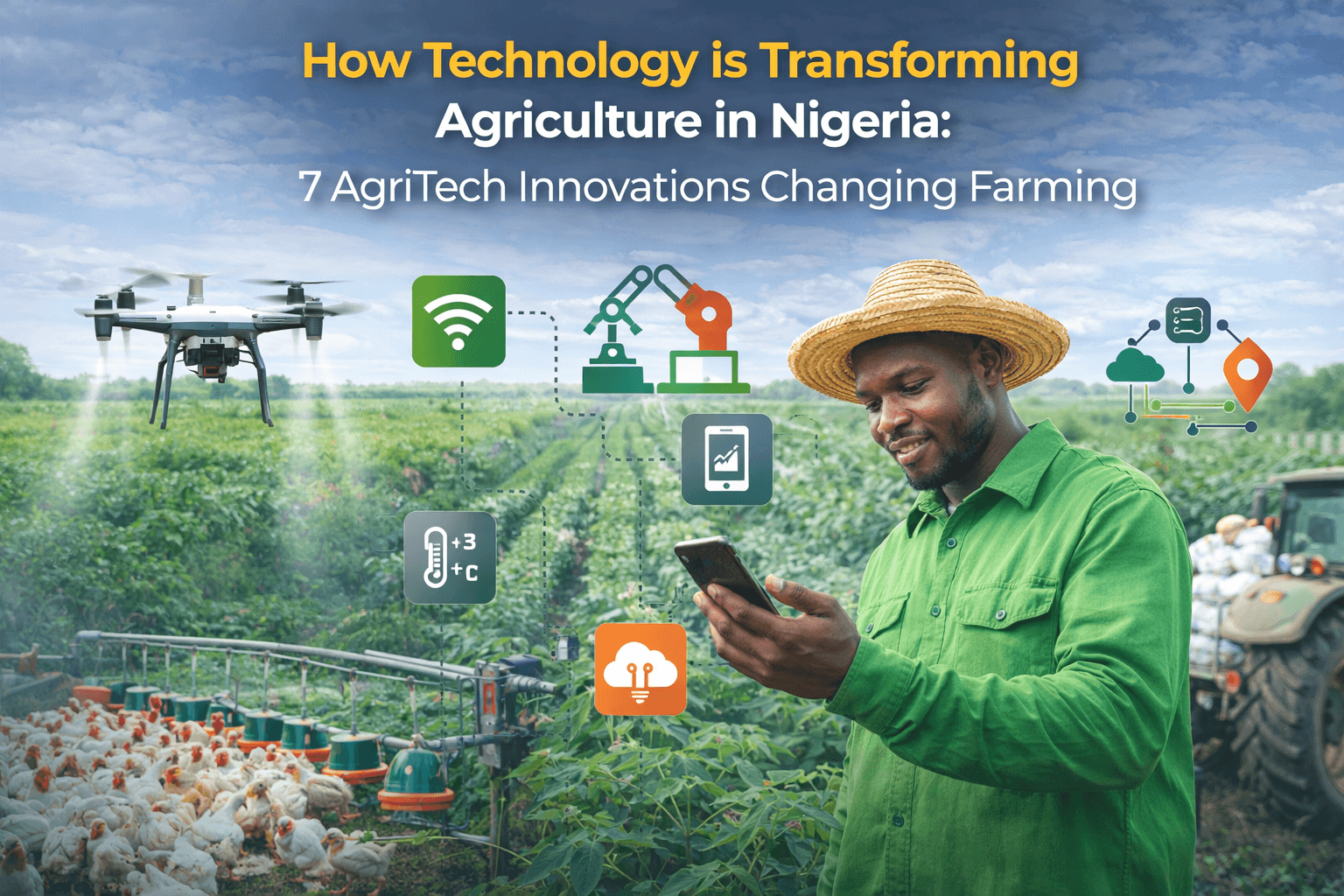 How Technology Is Transforming Agriculture in Nigeria: 7 AgriTech Innovations Changing Farming