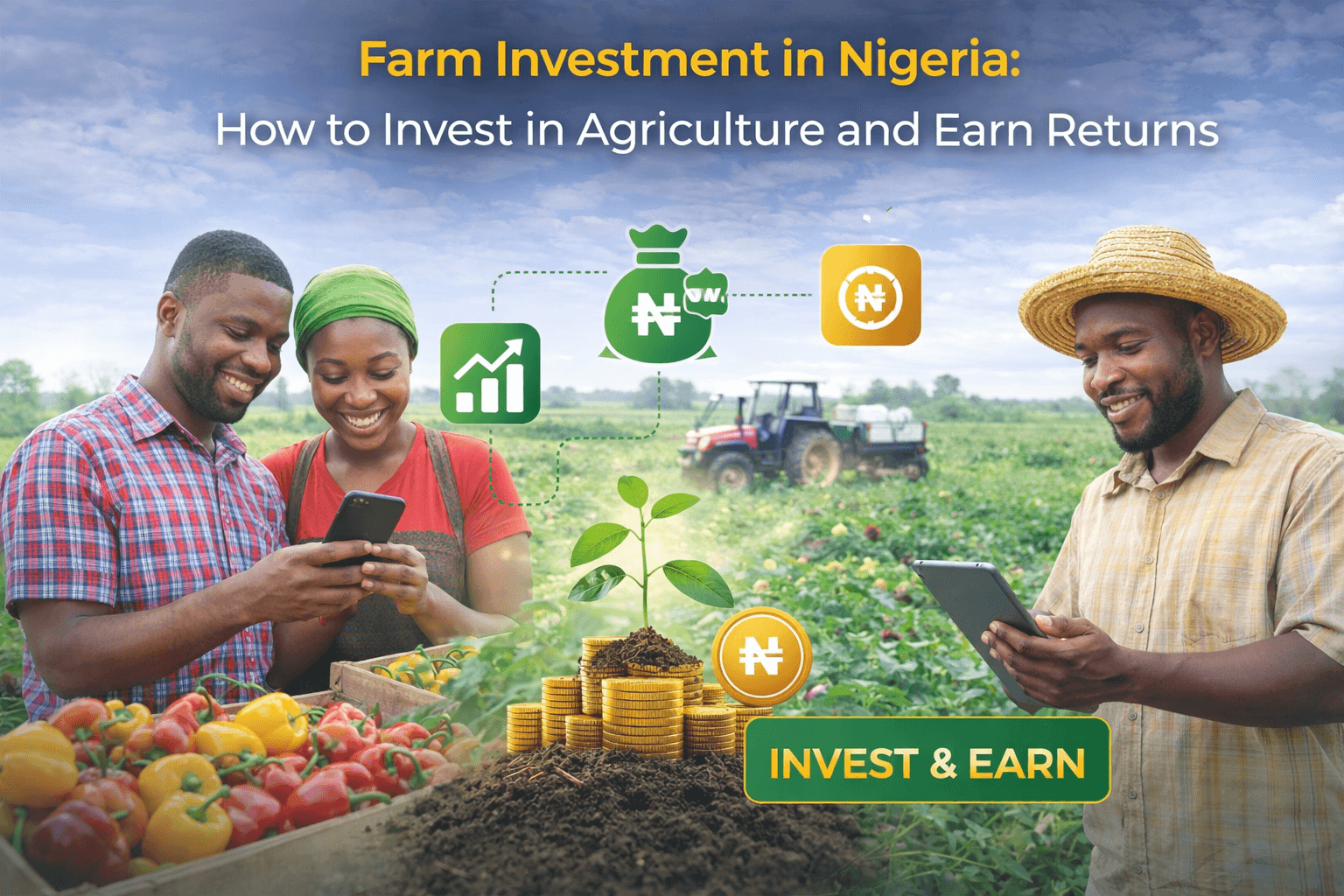 Farm Investment in Nigeria: How to Invest in Agriculture and Earn Returns