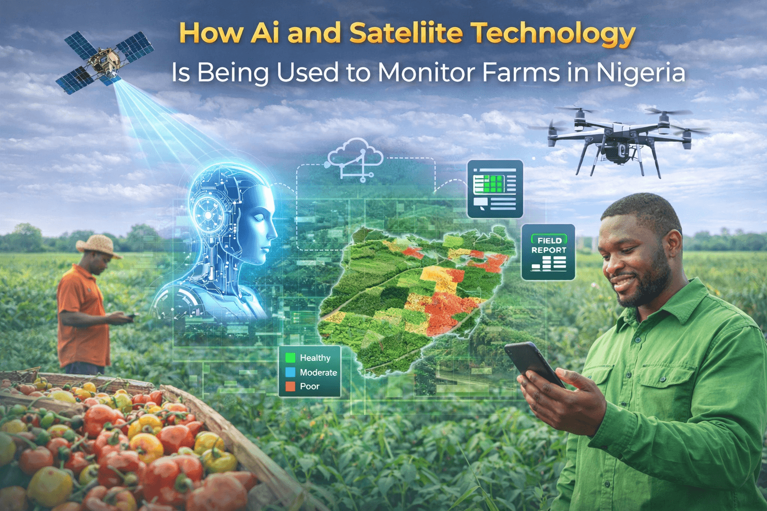 How AI and Satellite Technology Is Being Used to Monitor Farms in Nigeria