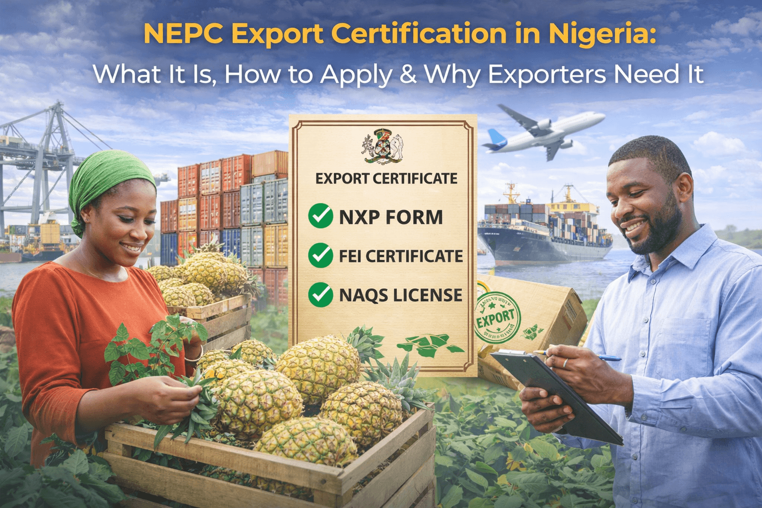 NEPC Export Certification in Nigeria: What It Is, How to Apply & Why Exporters Need It